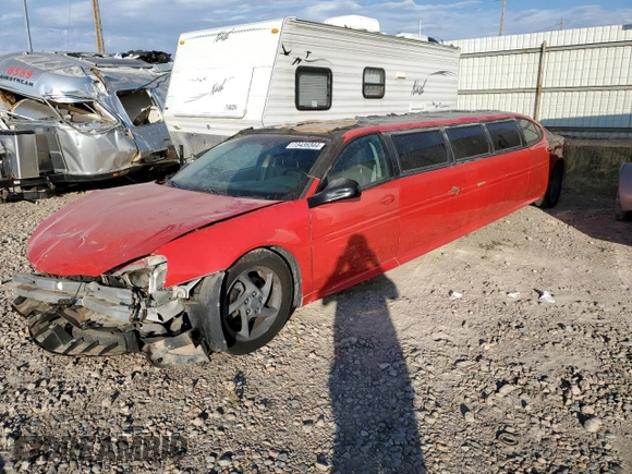 2004 Pontiac Grand Prix GTP with VIN 2G2WR524641296718, listed as a Copart auction lot 73435344 with 69,113 mi miles and Salvage Title. Bid and sale history available at carsss.com. Image 1.