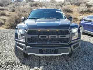 2019 Ford F-150 Raptor with VIN 1FTFW1RG0KFD33992, listed as a Copart auction lot 48814605 with 67,957 mi miles and Salvage Title. Bid and sale history available at carsss.com. Image 5.