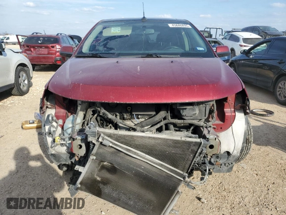 2013 Ford Edge SEL with VIN 2FMDK3JC1DBC96247, listed as a Copart auction lot 45846895 with 130,497 mi miles and Salvage Title. Bid and sale history available at carsss.com. Image 5.