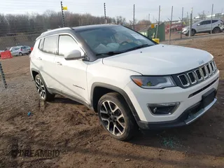 2021 Jeep Compass Limited with VIN 3C4NJDCB6MT561125, listed as a IAAI auction lot 41803373 with 48,360 mi miles and . Bid and sale history available at carsss.com. Image 1.