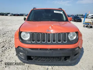 2018 Jeep Renegade Latitude with VIN ZACCJABB0JPH67244, listed as a Copart auction lot 57635965 with 163,256 mi miles and Salvage title. Bid and sale history available at DreamBid. Image 5.