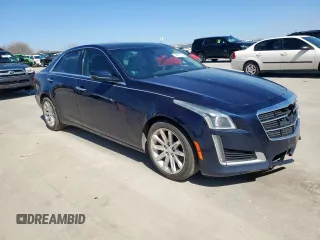 2015 Cadillac CTS Luxury RWD with VIN 1G6AR5SX7F0130189, listed as a Copart auction lot 48712145 with 171,133 mi miles and Clean Title. Bid and sale history available at DreamBid. Image 4.