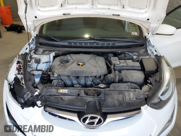 2014 Hyundai Elantra SE with VIN 5NPDH4AE0EH494317, listed as a Copart auction lot 56297895 with 87,835 mi miles and Salvage title. Bid and sale history available at DreamBid. Image 11.
