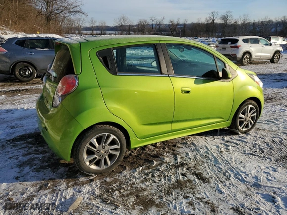 2016 Chevrolet Spark EV LT with VIN KL8CL6S0XGC642294, listed as a Copart auction lot 88674405 with 37751 miles and Salvage Title. Bid and sale history available at carsss.com. Image 3.