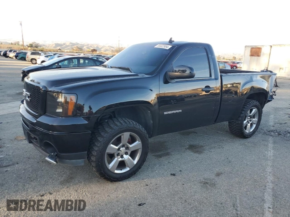2011 GMC Sierra 1500 Work Truck z VIN 1GTN1TE01BZ402203, wystawiony jako Copart lot #86602954 z przebiegiem 145 144 mil mil oraz Szkody całkowita. Historia ofert i sprzedaży dostępna na DreamBid. Obrazek 1.