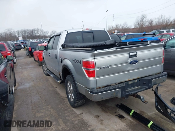2011 Ford F-150 XLT with VIN 1FTFW1ET1BFC26629, listed as a IAAI auction lot 41748297 with 187,329 mi miles. Bid and sale history available at carsss.com. Image 3.