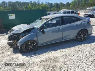 2021 Honda Civic Sport with VIN SHHFK7H49MU209490, listed as a Copart auction lot 53316845 with 65,774 mi miles and Non Repairable. Bid and sale history available at DreamBid. Image 1.