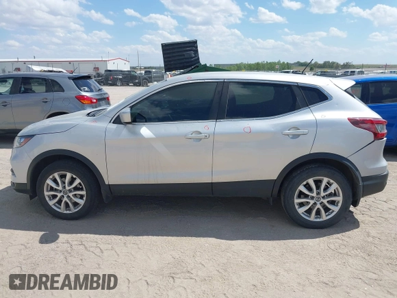2021 Nissan Rogue S z VIN JN1BJ1AW4MW448133, wystawiony jako IAAI lot #42286812 z przebiegiem 46 449 mil mil oraz . Historia ofert i sprzedaży dostępna na DreamBid. Obrazek 14.
