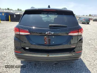 2023 Chevrolet Equinox RS with VIN 3GNAXMEG6PL141852, listed as a Copart auction lot 57646895 with 45,017 mi miles and Salvage title. Bid and sale history available at DreamBid. Image 6.