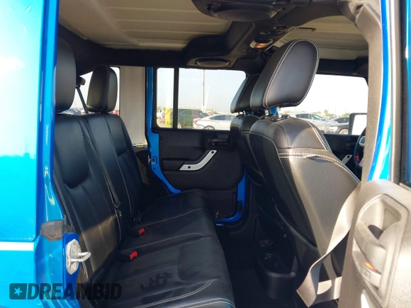 2014 Jeep Wrangler Unlimited Sahara with VIN 1C4HJWEG1EL188445, listed as a IAAI auction lot 42742737 with 79,948 mi miles and . Bid and sale history available at DreamBid. Image 8.