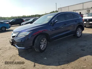 2017 Acura RDX Technology with VIN 5J8TB4H54HL022626, listed as a Copart auction lot 63136005 with 84,388 mi miles and Salvage title. Bid and sale history available at DreamBid. Image 1.