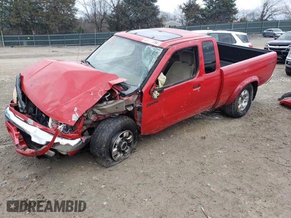 1999 Nissan Frontier XE with VIN 1N6ED26Y4XC313142, listed as a Copart auction lot 85777354 with 122,822 mi miles and Salvage title. Bid and sale history available at DreamBid. Image 1.