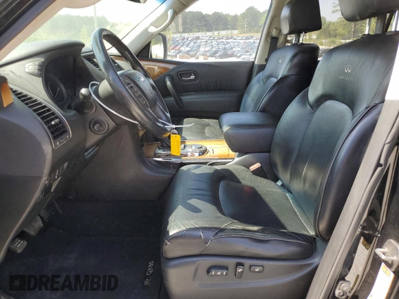 2014 Infiniti QX80 with VIN JN8AZ2NF8E9555689, listed as a Copart auction lot 53536325 with 191,185 mi miles and Clean Title. Bid and sale history available at DreamBid. Image 7.