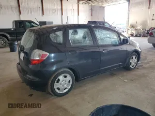 2013 Honda Fit with VIN JHMGE8H35DC070769, listed as a Copart auction lot 46304045 with 0 mi miles and Salvage Title. Bid and sale history available at carsss.com. Image 3.