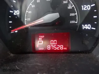 2014 Kia Rio LX with VIN KNADM5A34E6338174, listed as a IAAI auction lot 42039451 with 87,528 mi miles. Bid and sale history available at carsss.com. Image 16.