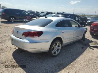 2013 Volkswagen CC R-Line with VIN WVWBP7AN4DE536806, listed as a Copart auction lot 62652884 with 160,837 mi miles and Salvage Title. Bid and sale history available at carsss.com. Image 3.