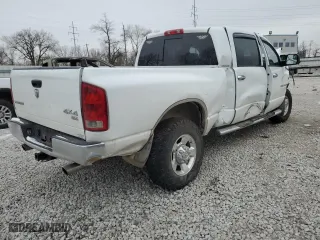 2006 Dodge Ram 2500 SLT with VIN 3D7KS29D76G194962, listed as a Copart auction lot 42166955 with 0 mi miles and Salvage Title. Bid and sale history available at carsss.com. Image 4.
