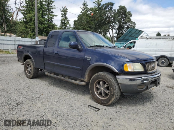 2003 Ford F-150 XL with VIN 2FTRX18L43CA20532, listed as a Copart auction lot 63528695 with 277,964 mi miles and Salvage title. Bid and sale history available at DreamBid. Image 4.