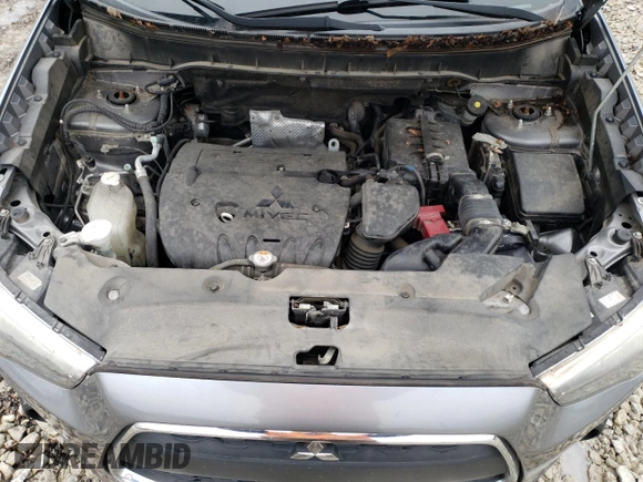 2015 Mitsubishi Outlander Sport 2.4 GT with VIN 4A4AP4AW9FE032783, listed as a Copart auction lot 44136795 with 73,887 mi miles and Salvage Title. Bid and sale history available at carsss.com. Image 13.
