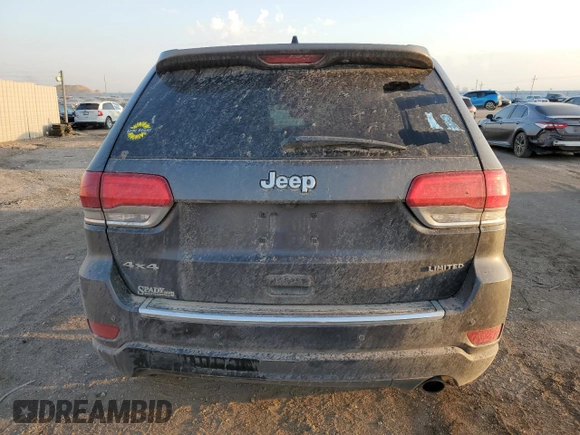 2018 Jeep Grand Cherokee Limited with VIN 1C4RJFBG6JC479879, listed as a Copart auction lot 50708085 with 136,056 mi miles and Salvage Title. Bid and sale history available at carsss.com. Image 6.