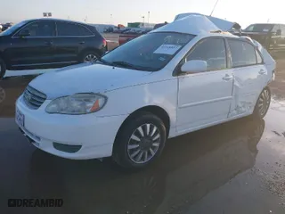 2003 Toyota Corolla CE with VIN 1NXBR32E63Z014888, listed as a IAAI auction lot 41118857 with 1 mi miles. Bid and sale history available at carsss.com. Image 2.