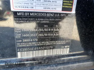 2009 Mercedes-Benz M 350 z VIN 4JGBB56E49A521079, wystawiony jako Copart lot #42608745 z przebiegiem 100 214 mil mil oraz Szkoda całkowita • Salvage title. Historia ofert i sprzedaży dostępna na DreamBid. Obrazek 15.