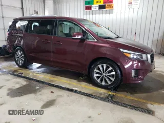 2016 Kia Sedona SX with VIN KNDMC5C10G6155746, listed as a Copart auction lot 51518415 with 181,030 mi miles and Salvage Title. Bid and sale history available at carsss.com. Image 4.