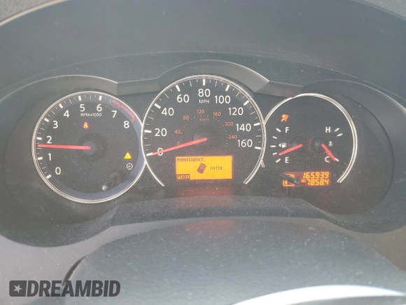 2010 Nissan Altima 3.5 SR with VIN 1N4BL2AP4AN471876, listed as a Copart auction lot 47921445 with 165,939 mi miles and Salvage Title. Bid and sale history available at carsss.com. Image 9.