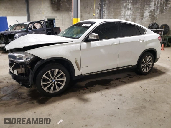 2016 BMW X6 xDrive35i with VIN 5UXKU2C53G0N80773, listed as a Copart auction lot 70732692 with 94,663 mi miles. Bid and sale history available at carsss.com. Image 1.