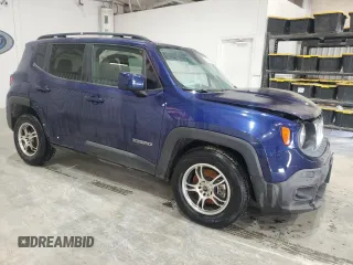2017 Jeep Renegade Latitude z VIN ZACCJABB2HPG25231, wystawiony jako Copart lot #50335575 z przebiegiem 127 527 mil mil oraz Szkoda całkowita • Salvage title. Historia ofert i sprzedaży dostępna na DreamBid. Obrazek 4.