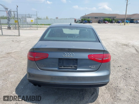 2014 Audi A4 Premium Plus with VIN WAUFFAFL9EN000649, listed as a IAAI auction lot 42261193 with 153,429 mi miles and . Bid and sale history available at DreamBid. Image 16.