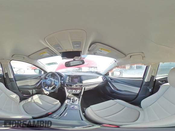 2014 Mazda 6 i Touring with VIN JM1GJ1V65E1144207, listed as a Copart auction lot 47809125 with 176,009 mi miles and Salvage Title. Bid and sale history available at carsss.com. Image 12.