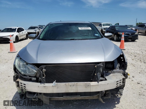 2017 Honda Civic EX-L with VIN 19XFC1F7XHE030606, listed as a Copart auction lot 56536095 with 101,465 mi miles and Salvage title. Bid and sale history available at DreamBid. Image 5.