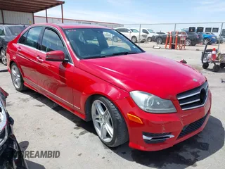 2013 Mercedes-Benz C 300 Sport with VIN WDDGF8AB8DR284402, listed as a IAAI auction lot 42291028 with Not provided miles and . Bid and sale history available at DreamBid. Image 1.