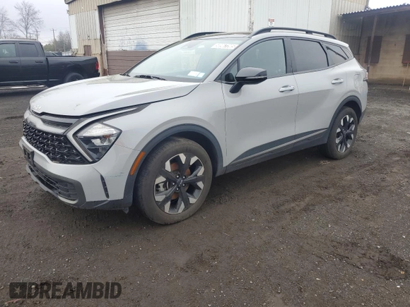 2023 Kia Sportage X-Line with VIN 5XYK6CAF9PG094556, listed as a Copart auction lot 50967205 with 36,318 mi miles and Clean Title. Bid and sale history available at DreamBid. Image 1.