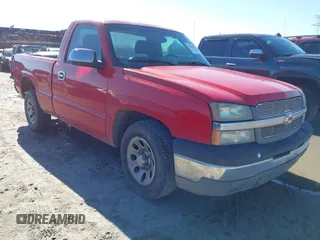 2004 Chevrolet Silverado 1500 Work Truck with VIN 1GCEC14X34Z152656, listed as a IAAI auction lot 41308111 with 1 mi miles. Bid and sale history available at carsss.com. Image 1.
