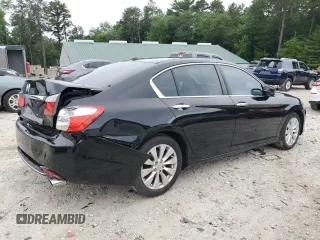 2015 Honda Accord EX-L with VIN 1HGCR2F84FA258652, listed as a Copart auction lot 63010695 with 143,310 mi miles and Clean title. Bid and sale history available at DreamBid. Image 3.