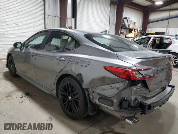2025 Toyota Camry LE with VIN 4T1DAACK4SU571256, listed as a Copart auction lot 50635155 with 11,185 mi miles and Salvage Title. Bid and sale history available at DreamBid. Image 2.