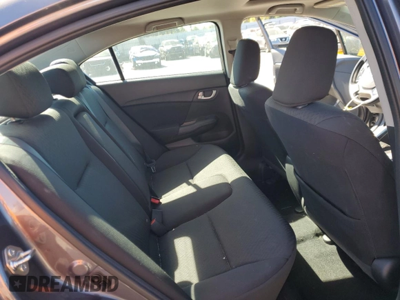 2014 Honda Civic Sedan EX with VIN 19XFB2F84EE259683, listed as a Copart auction lot 46661875 with 68,967 mi miles and Clean Title. Bid and sale history available at carsss.com. Image 10.