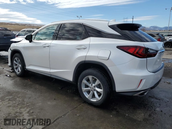 2017 Lexus RX with VIN 2T2ZZMCA2HC061727, listed as a Copart auction lot 43400855 with 97,696 mi miles and Salvage Title. Bid and sale history available at carsss.com. Image 2.