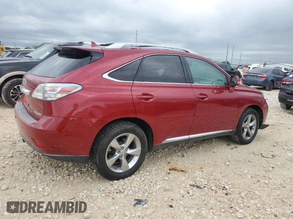 2011 Lexus RX 350 with VIN 2T2ZK1BA2BC061870, listed as a Copart auction lot 55673995 with 82,418 mi miles and Salvage title. Bid and sale history available at DreamBid. Image 3.