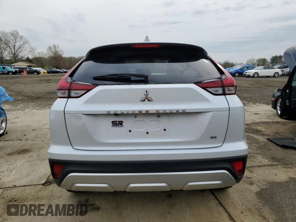 2024 Mitsubishi Eclipse Cross SE с VIN JA4ATWAA9RZ069181, выставлен на аукционе Copart как лот 52674925 с пробегом 7 522 миль миль и Списание • Salvage title. История ставок и продаж доступна на DreamBid. Изображение 6.