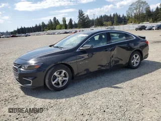 2016 Chevrolet Malibu LS z VIN 1G1ZB5ST3GF195405, wystawiony jako Copart lot #54932745 z przebiegiem 166 493 mil mil oraz Szkoda całkowita • Salvage title. Historia ofert i sprzedaży dostępna na DreamBid. Obrazek 1.