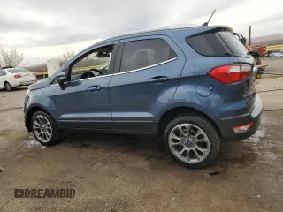2021 Ford EcoSport Titanium z VIN MAJ6S3KL4MC416365, wystawiony jako Copart lot #45915025 z przebiegiem 54 188 mil mil oraz Nie do naprawy. Historia ofert i sprzedaży dostępna na DreamBid. Obrazek 2.