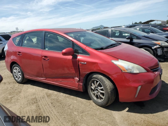 2013 Toyota Prius Two with VIN JTDZN3EU1D3189963, listed as a Copart auction lot 54048045 with 146,001 mi miles and Salvage Title. Bid and sale history available at carsss.com. Image 4.