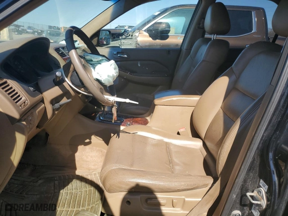 2001 Acura MDX Touring Pkg with VIN 2HNYD18601H507655, listed as a Copart auction lot 48198325 with 216,173 mi miles and Salvage Title. Bid and sale history available at carsss.com. Image 7.