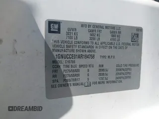 2010 Chevrolet Tahoe LTZ z VIN 1GNUCCE01AR184758, wystawiony jako IAAI lot #41577674 z przebiegiem 245 352 mil mil oraz . Historia ofert i sprzedaży dostępna na DreamBid. Obrazek 9.