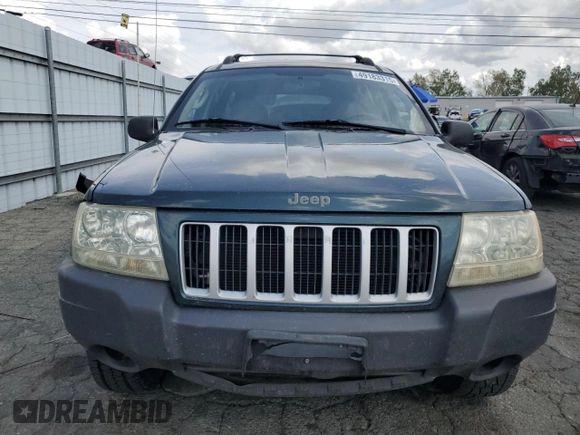 2004 Jeep Grand Cherokee Laredo with VIN 1J4GX48N94C397241, listed as a Copart auction lot 49183315 with 189,099 mi miles and Salvage title. Bid and sale history available at DreamBid. Image 5.