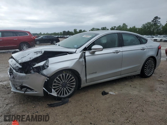 2018 Ford Fusion Hybrid Titanium with VIN 3FA6P0RU1JR181886, listed as a Copart auction lot 46742873 with 86,822 mi miles. Bid and sale history available at carsss.com. Image 1.