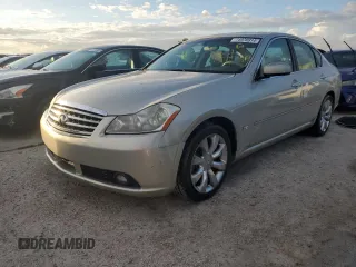 2006 Infiniti M45 with VIN JNKBY01E36M203069, listed as a Copart auction lot 74970914 with 166,927 mi miles and Non Repairable. Bid and sale history available at carsss.com. Image 1.